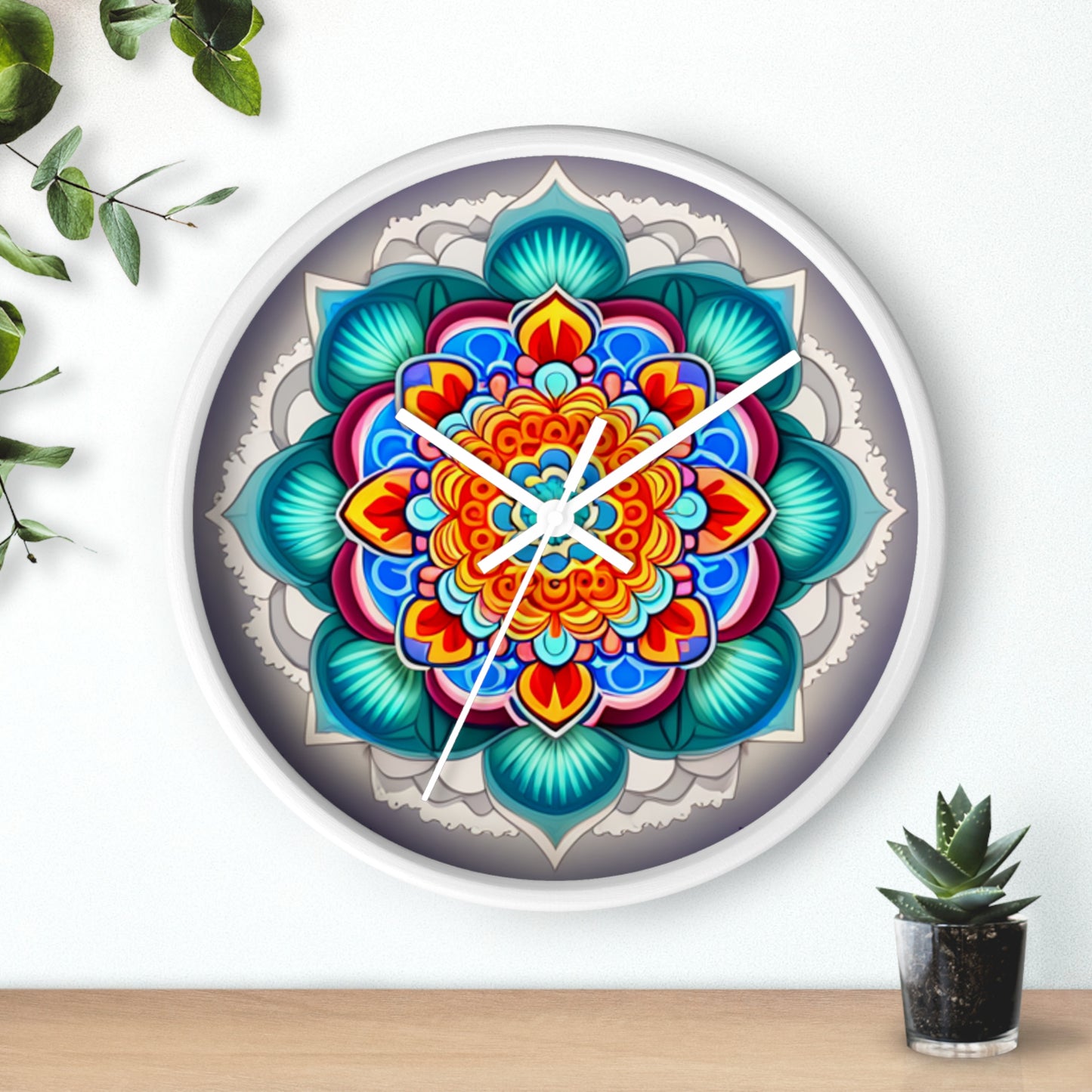 Mandala" Wall Clock
