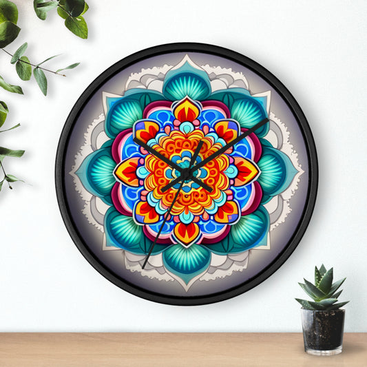 Mandala" Wall Clock