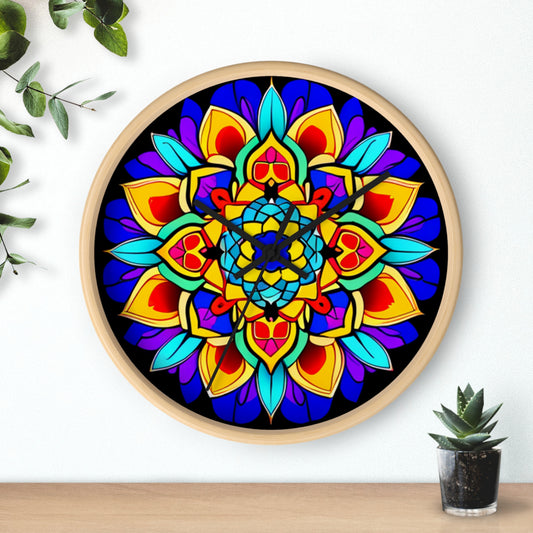 Mandala" Wall Clock