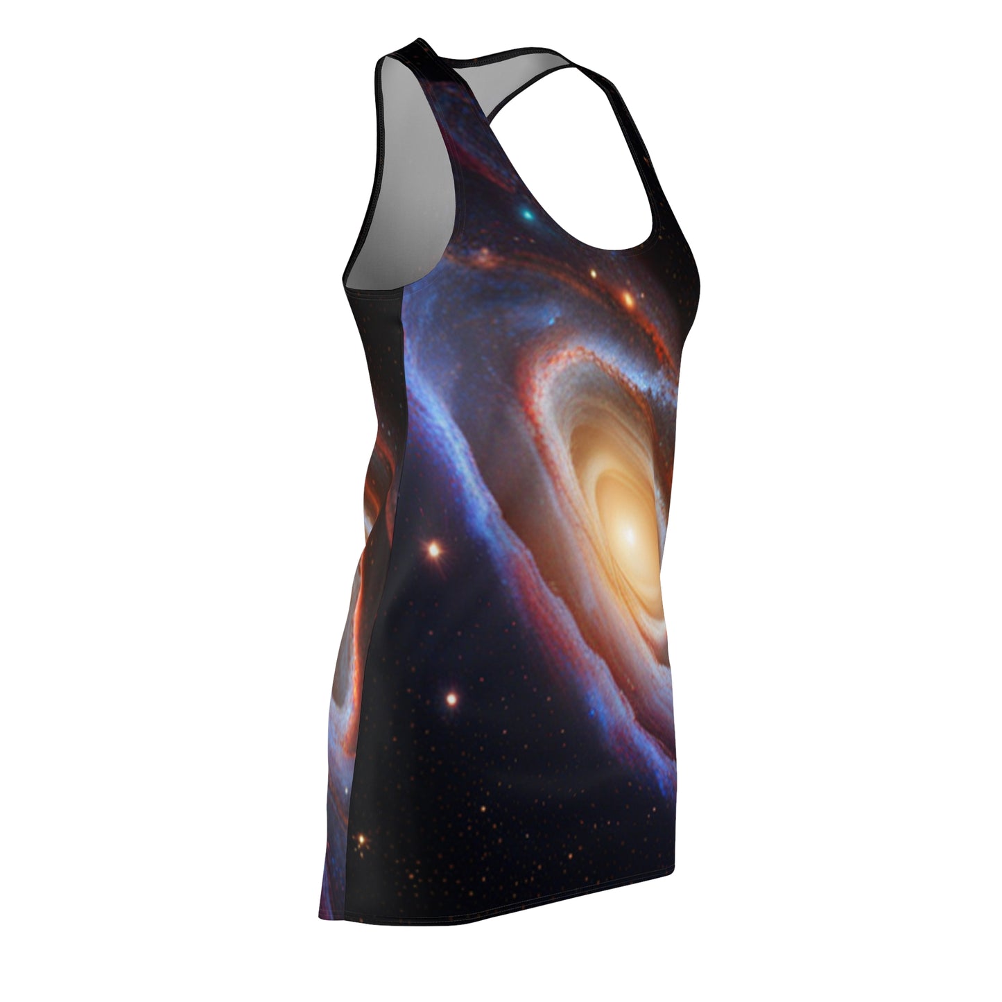 Galaxy "The Stars are the Limit " Women's Cut & Sew Racerback Dress (AOP)