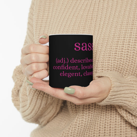 Sassy Ceramic Mug 11oz