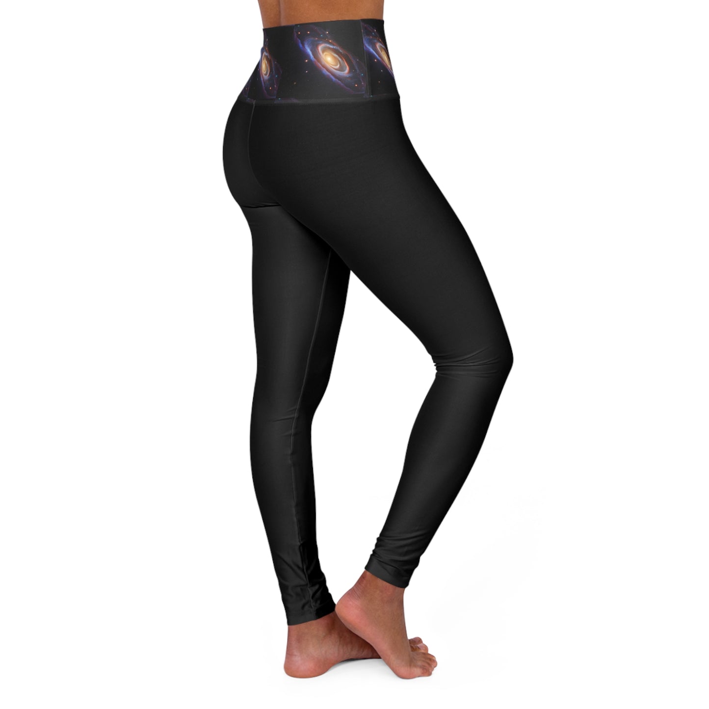 Galaxy Dreaming High Waisted Yoga Leggings (AOP)