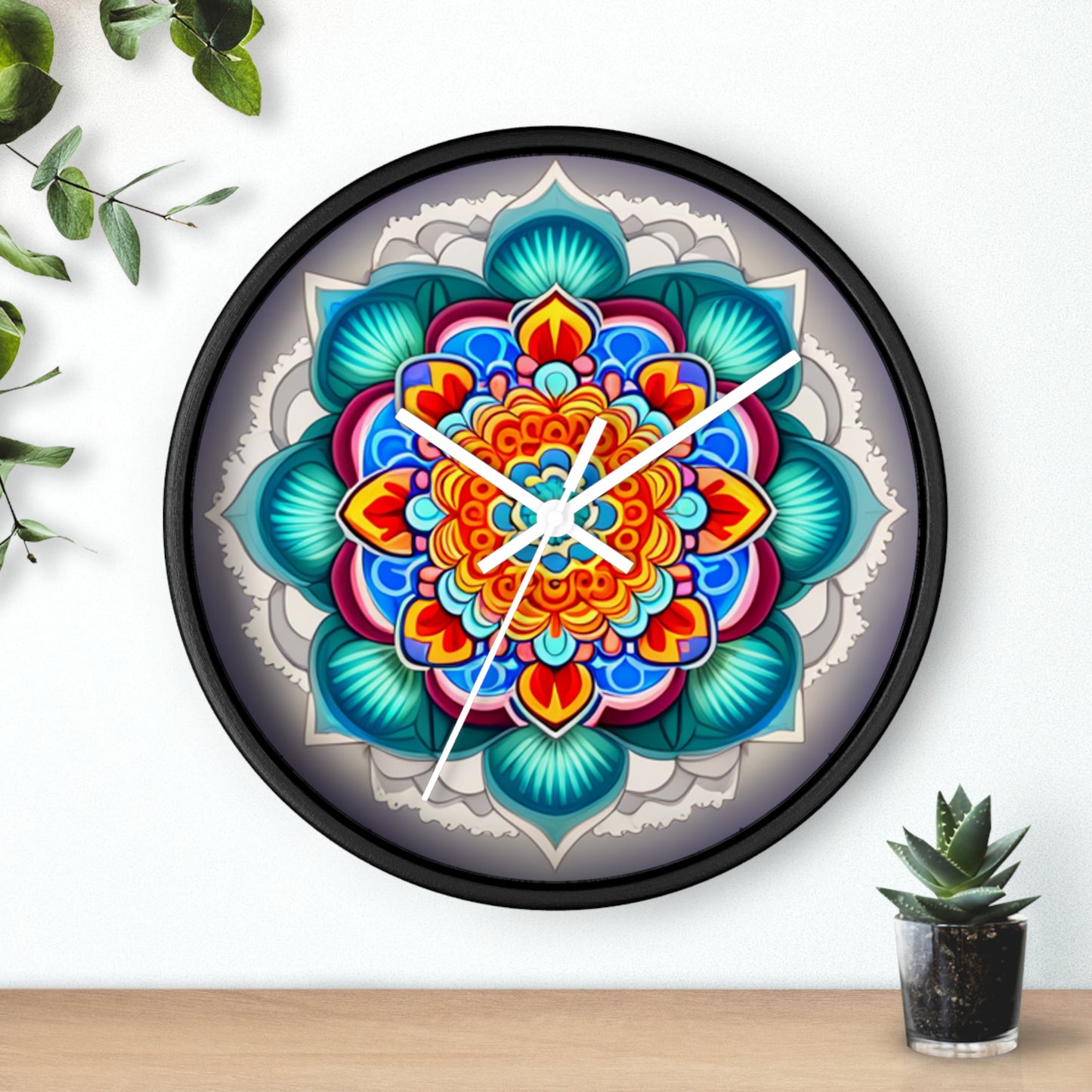 Mandala" Wall Clock