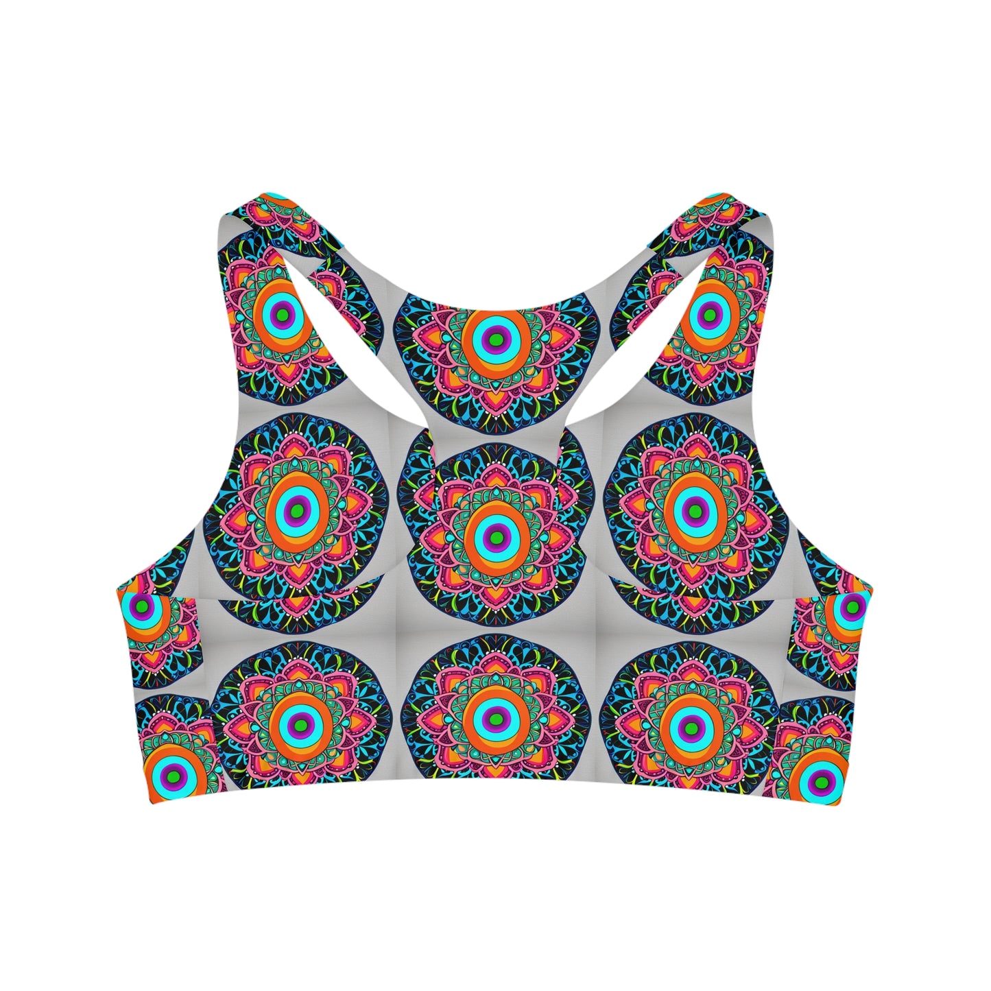 Mandala" Seamless Sports Bra (AOP)