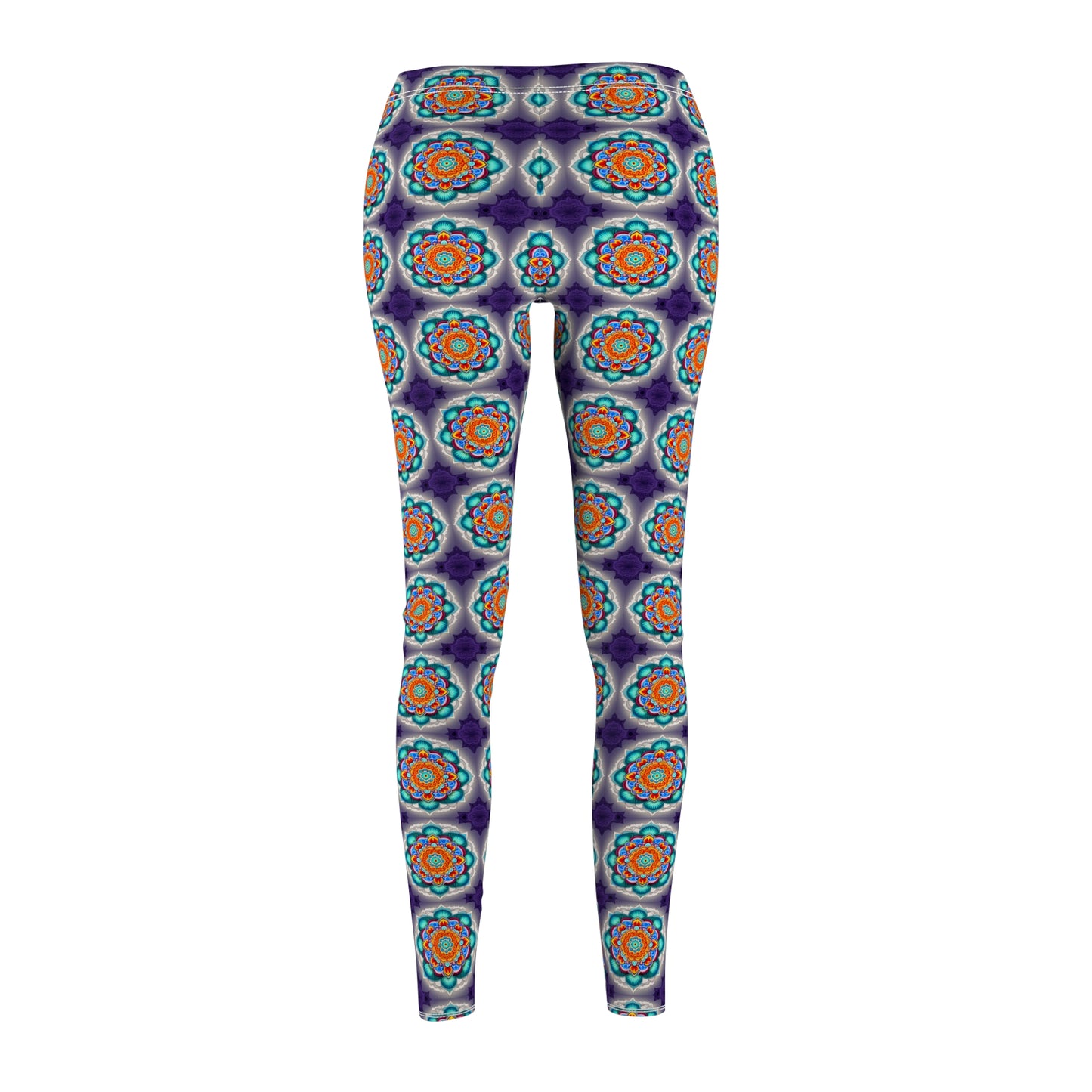 Mandala" Women's Cut & Sew Casual Leggings (AOP)