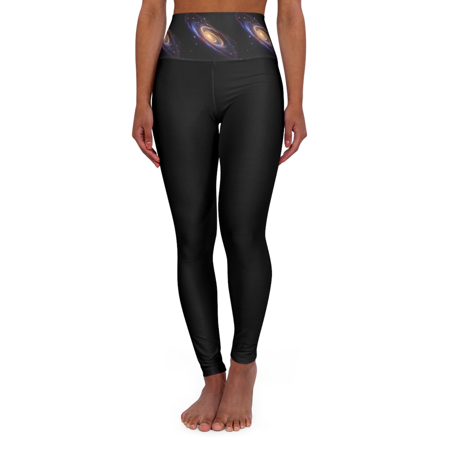 Galaxy Dreaming High Waisted Yoga Leggings (AOP)