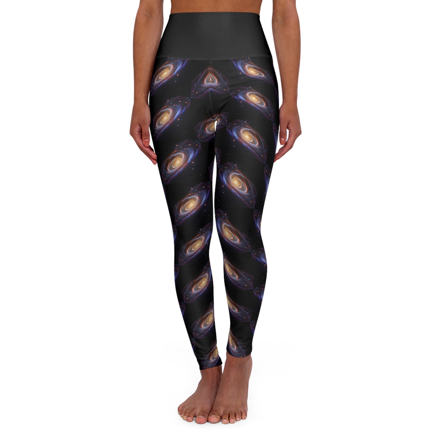 High Waisted Yoga Leggings (AOP)