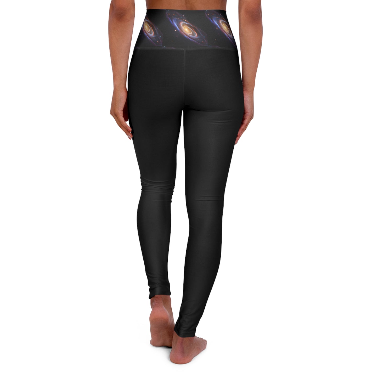 Galaxy Dreaming High Waisted Yoga Leggings (AOP)