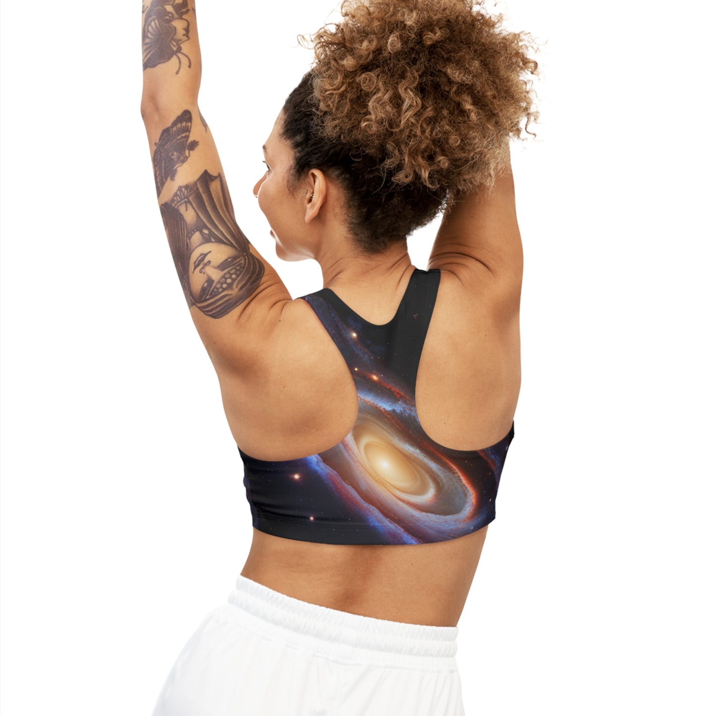 Galaxy Seamless Sports Bra (AOP)