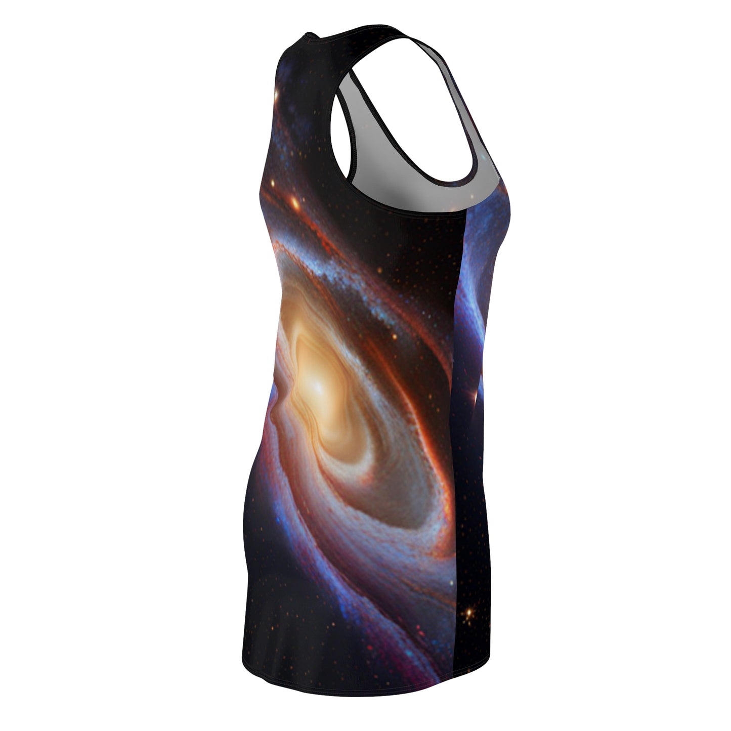 Galaxy "The Stars are the Limit " Women's Cut & Sew Racerback Dress (AOP)