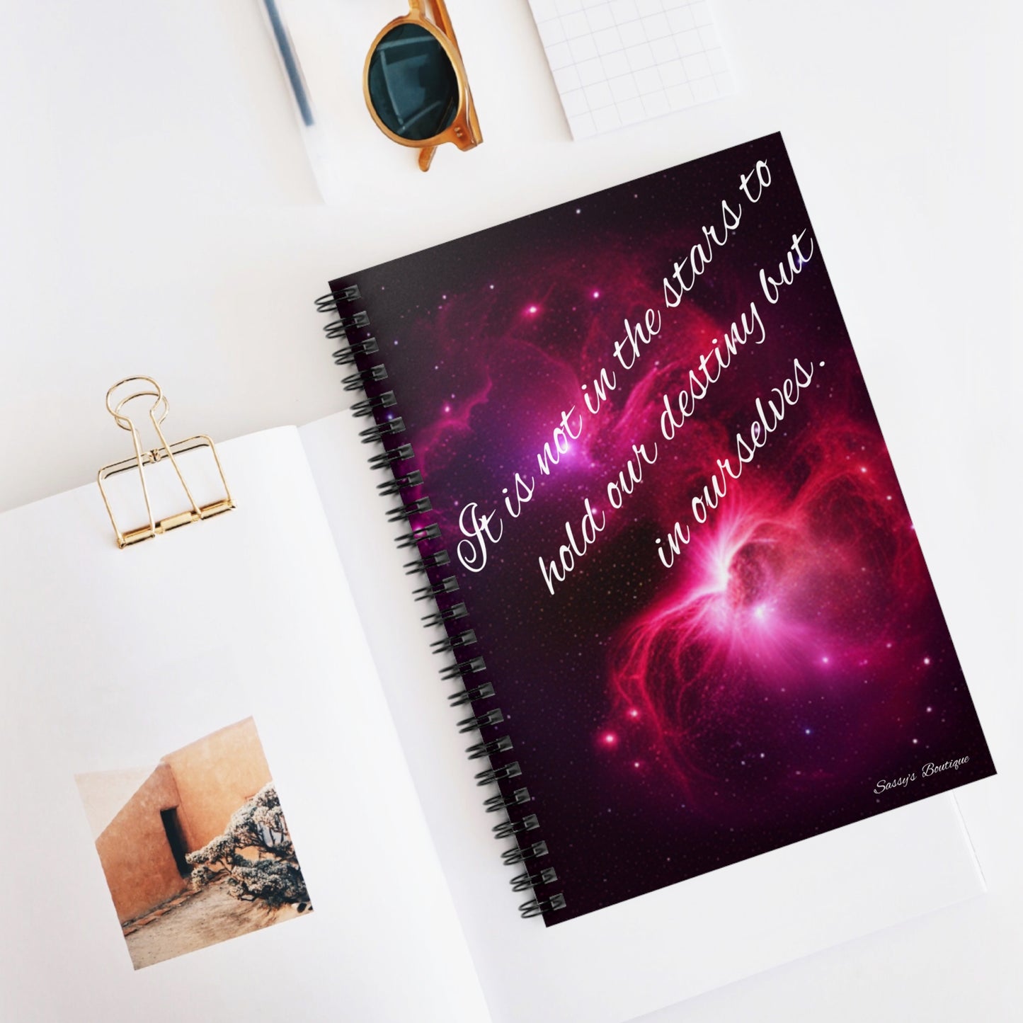 Nebula Spiral Notebook - Ruled Line