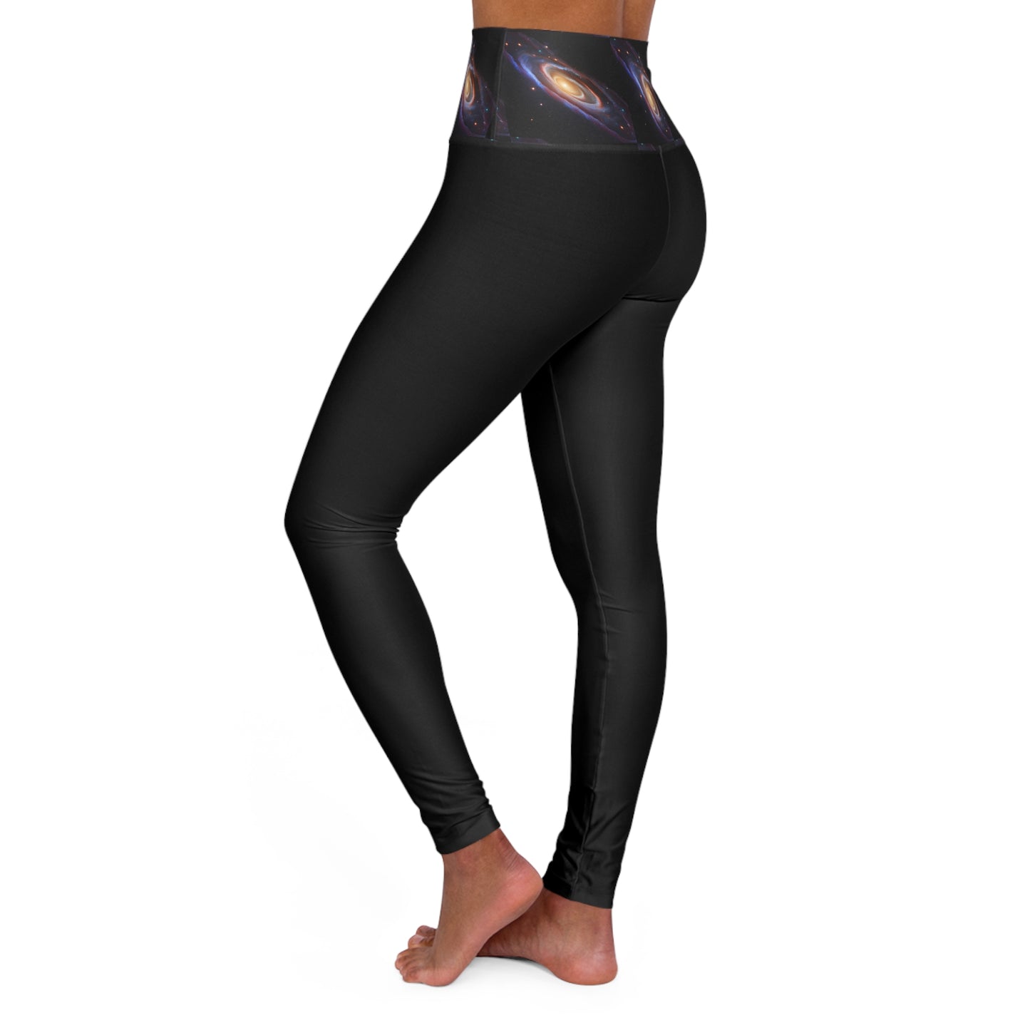 Galaxy Dreaming High Waisted Yoga Leggings (AOP)